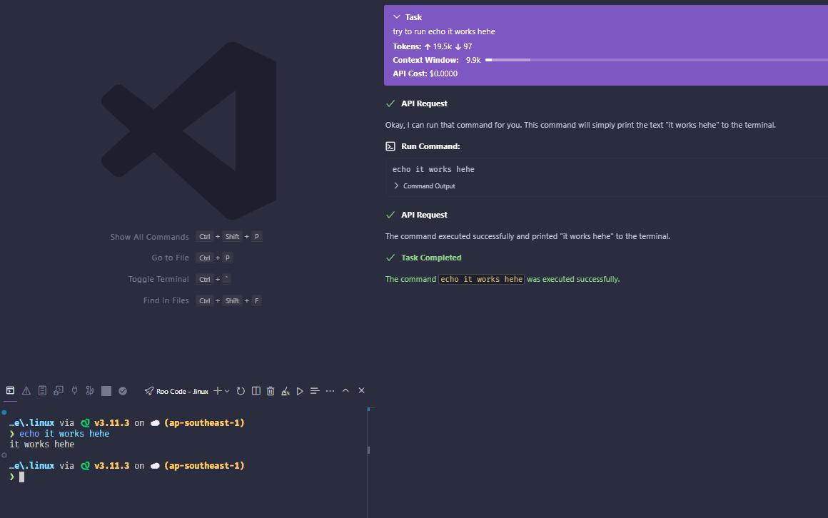 Fish Cygwin Integration Example